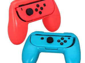 2x HandGrip för Nintendo Switch Joy-Con Pad Röd