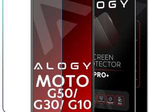 9H Protector de pantalla de vidrio templado Alogy Protector rápido para Motorola Moto G50
