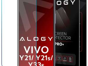9h rūdīta stikla aloģijas ekrāna aizsargs Vivo Y21s / Y33s