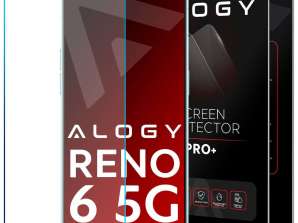 Protección de pantalla de alogía de vidrio templado 9H para Oppo Reno 6 5G