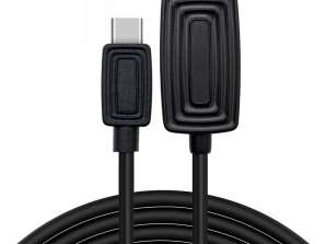Kabel Alogy Adapter HDMI 2.1 auf USB-C Typ-C HDTV 2K 2m Schwarz