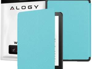 Kindle Paperwhite 5 / V (11. Nesil) Mavi için Alogy Akıllı Kılıf