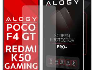 9H ochrana obrazovky alogie tvrzeného skla pro Xiaomi Poco F4 GT / Redmi