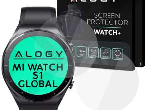 2x Kaljeno zaštitno staklo za zaslon alogije za Xiaomi Mi Watch S1 Globa