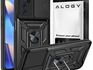Alogy Camshield Stand Ring Case con cubierta de cámara para Oppo A54s / A16