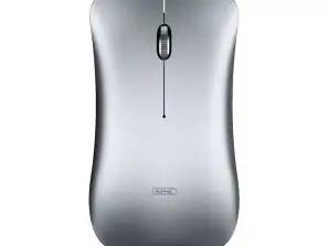 Inphic PM9BS Wireless Mouse Silent Bluetooth + 2.4G (Prata)