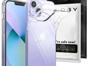 Capa de silicone para Apple iPhone 14 transparente