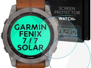 2x gehärtetes Schutzglas für Garmin Fenix 7/7 Solar Alogy Uhr