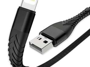 Cable USB a Lightning de 1m de Alogy para cargar iPhone, iPad, iPo