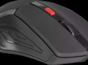 MOUSE DEFENDER ACCURA MM-275 RF BLACK-RED OPTICAL 1600DPI 6P