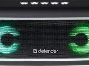 DEFENDER G44 BLUETOOTH-HÖGTALARE 10W BT / FM / USB / TF / AUX / LED