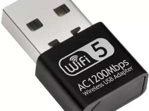 Adapter WIFI na USB 1200Mbps Izoxis 2 4 GHz / 5 GHz