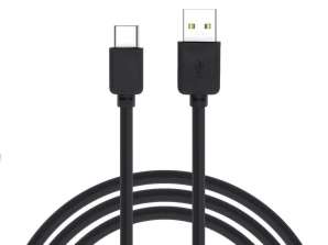 USB-USB-C Type C -pikalatauskaapeli 100cm 1M lataamista ja synkronointia varten