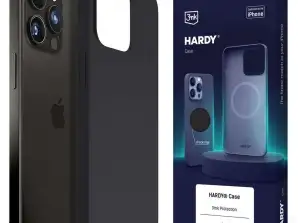 Capa de telefone 3mk para Apple iPhone 14 Pro Hardy Silicone MagCase Grap