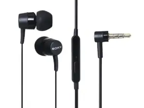 Sony MH-750 In-ear hovedtelefoner med mikrofon vinklet sort