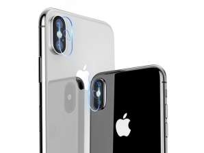 Baseus Glas 2x Kameraobjektiv für Rückfahrkamera Objektiv iPhone X / Xs / Xs max