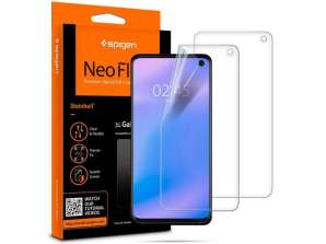 2x Spigen Neo Flex HD Foil Samsung Galaxy S10 Custodia amichevole