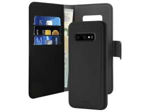 Case PURO Wallet Detachable for Samsung Galaxy S10e Black