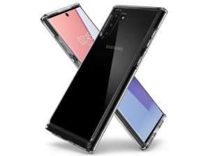 Samsung Galaxy Note 10 için Spigen Crystal Hybrid Kılıf Crystal Clear