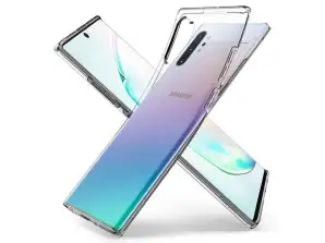 Spigen-nestekidekotelo Samsung Galaxy Note 10 Plus Clear -sovellukselle