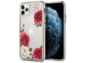 Spigen Ciel-deksel til Apple iPhone 11 Pro Max Cecile rød blomster