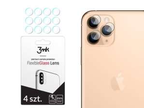 4x 3mk flexibles Glas für Kameraobjektiv Apple iPhone 11 Pro