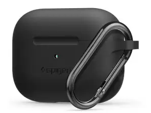 Spigen Silicone Fit Case voor Apple Airpods Pro Zwart