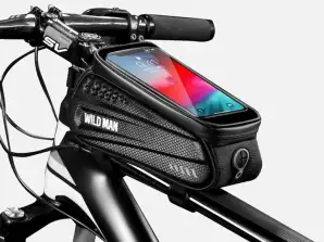 Bike Pouch Bag Bike Holder Wildman Bag ES3 1l 6.5 Black