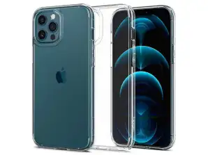 Husă Spigen Ultra Hybrid pentru Apple iPhone 12 Pro Max 6.7 Crystal Clear