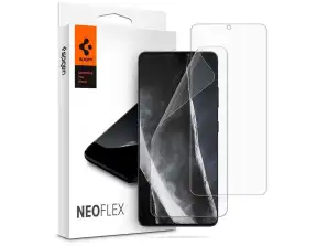 2x Folia hydrożelowa Spigen Neo Flex do Galaxy S21 Ultra Case Friendly