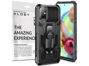 Funda protectora blindada Alogy Stand para Samsung Galaxy A71