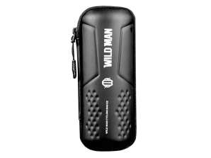 Pouch bag pannier for water bottle bike holder Wildman Bag E3 0,8l Black