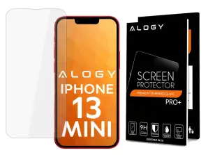 Alogy Verre trempé pour écran pour Apple iPhone 13 Mini 5.4