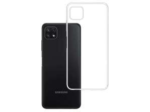 Funda protectora de silicona 3mk Clear Case TPU para Samsung Galaxy A22 5G