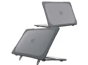 Apple Macbook Pro 13 M1 için Standlı Zırhlı Alogy Sert Kılıf