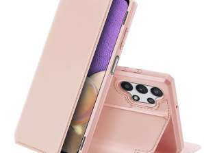 Housse de protection en cuir Dux Ducis Skin X pour Galaxy A32 5G Rose