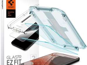 2x karkaistu lasi Spigenille Glas.TR EZ FIT -kotelolle Samsung Galaxy S22: lle