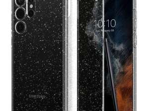 Чехол для телефона Samsung Galaxy S22 Ultra Spigen жидкокристаллический глит