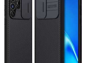 Pouzdro pro Samsung Galaxy S22 Ultra Nillkin CamShield Pro Black