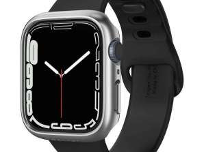 Тонкий чехол Spigen для Apple Watch 7 (45 мм) Графит