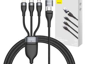 Baseus Flash Series 3in1 USB / USB-C към микро мълния USB-C PD 1 кабел