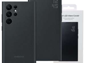Samsung LED vaatekate Samsung Galaxy S22 Ultra Black jaoks