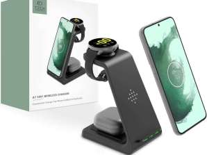 A7 3in1 Wireless Charger Black