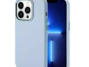 Coque liquide pour Apple iPhone 14 Pro Bleu ciel