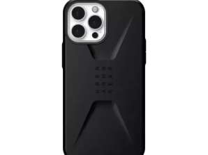 UAG Civilian - iPhone 13 Pro Max aizsargapvalks (melns) [iet]