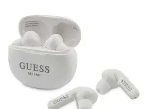 Casque Bluetooth Guess GUTWS1CWH TWS + station d’accueil blanc / blanc