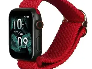 Beline Textile smartwatch rem til Apple Watch 38/40/41mm rød