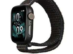 Correa de reloj inteligente Beline Nylon para Apple Watch 42/45/45/49mm negro