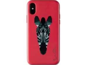 Wilma Savanna Zebra iPhone X/Xs kırmızı/kırmızı