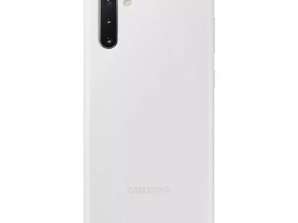 Veske Samsung EF-VN970LW for Samsung Galaxy Note 10 N970 hvit / hvit Lea